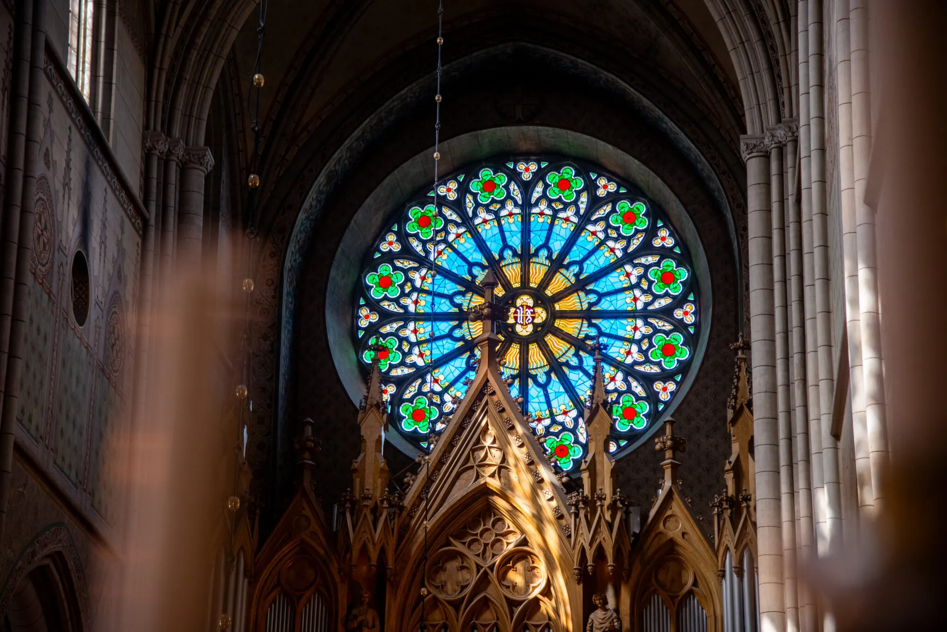 Rosettfönstret i Uppsala domkyrka